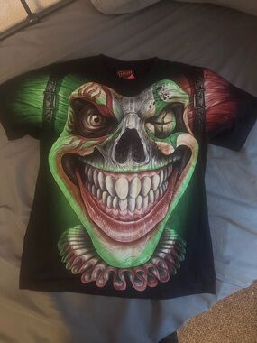 Rock Chang glow in the dark Joker tee